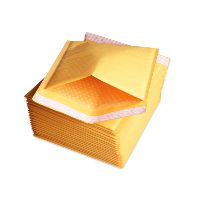 Factory Wholesale Paper Postage Bag White Kraft Paper Bubble Bags