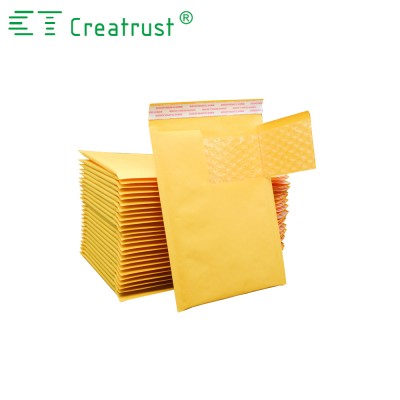 Custom Printed Kraft Bubble Envelopes Postal Mail Bag with Strong Adhesive Glue