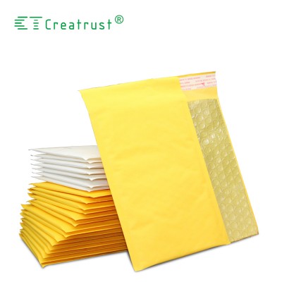 Air bubble cushioned padded envelopes Kraft bubble bag custom mailing bags