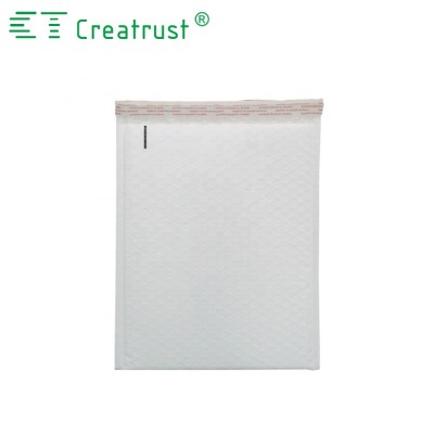 Durable white muti-layer Poly Bubble Mailer with custom design bubble mailer