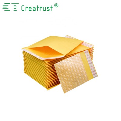 Save 20% Factory Wholesale  Bubble Envelope Gold Kraft Bubble Mailers